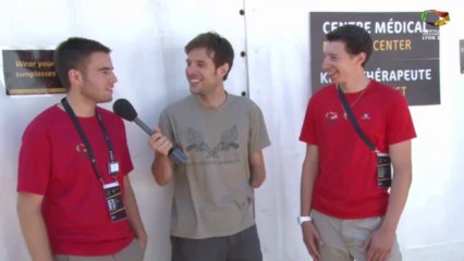 Interview de l'équipe médicale bénévole par Grégory Cuilleron