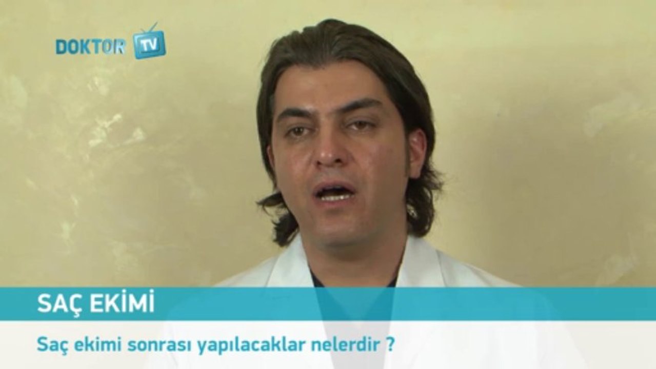 Saç ekimi sonrası yapılacaklar nelerdir?