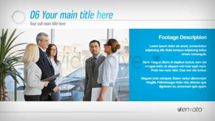 Clean Presentation - After Effects Template