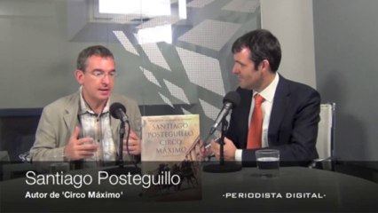 Santiago Posteguillo. Autor de Circo Máximo. 5-9-2013