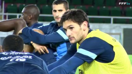 Equipe de France : Avec Hugo Lloris dans le vestiaire (Géorgie 2013)