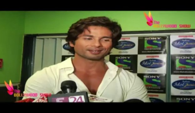 Sahid Kapoor At Grand Finale Of Indian Idol Junior