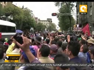 استمرار المظاهرات في المكسيك منذ أيام ضد العديد من خطط الإصلاح