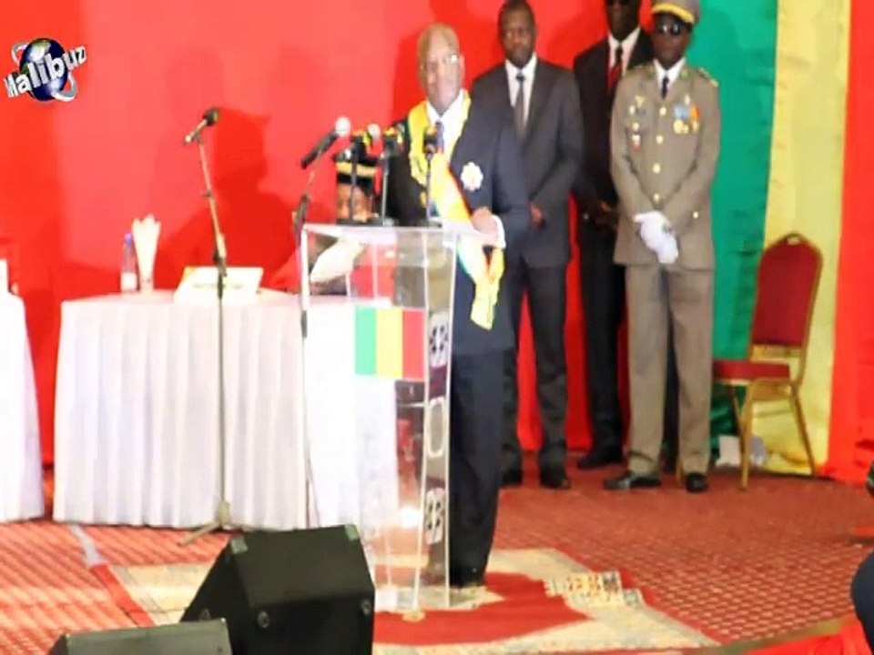 Reaction de Assetou SANGARE, secretaire general du parti Yelema, Le Changement a la prestation de serment de Ibrahim Boubacar Keita