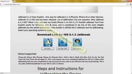 Final version of ios 6.1.3 jailbreak for iPhone 5