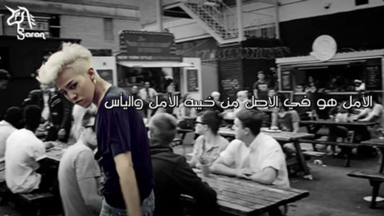 G-DRAGON  - black  [ Arabic Sub ]