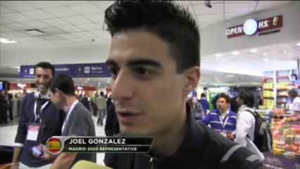 Madrid 2020 - Joel González: "Tenemos mucha ilusión de estar aquí"