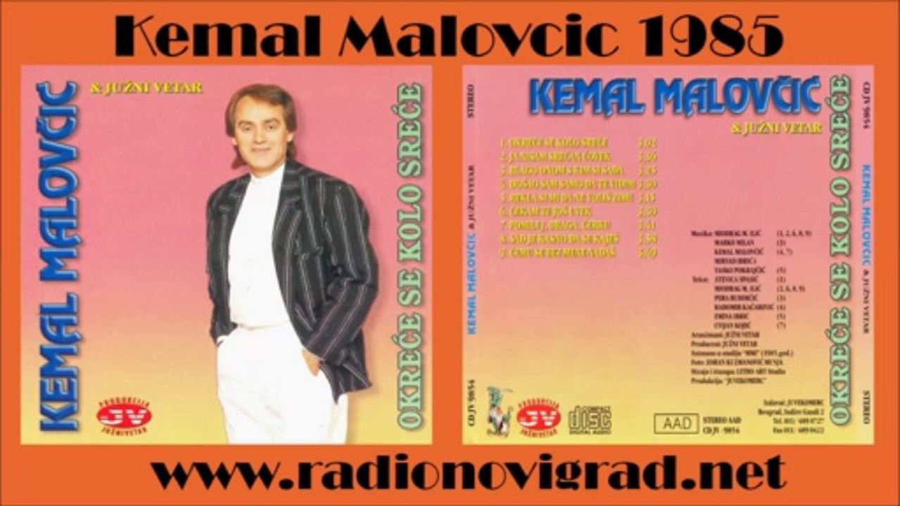 Kemal Malovcic - Cemu se bez mene nadas (Audio 1985) HD