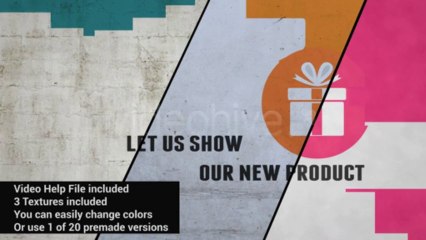 Kinetic Description To Promote Product - After Effects Template