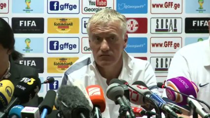 Géorgie-France: "Il faut être performant", selon Didier Deschamps