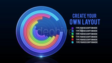 Animated Graph and Infographic Template - After Effects Template