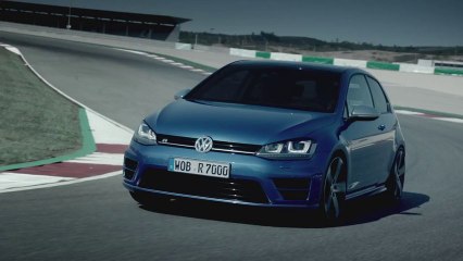 Sébastien Ogier au volant de la Volkswagen Golf 7 R