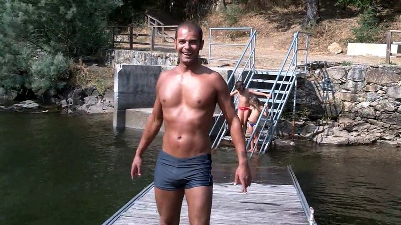 Praia Fluvial na Galícia