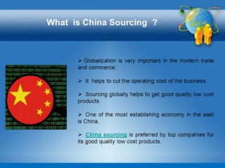 China Sourcing Causes