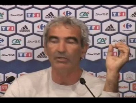 Domenech : « Qu'est-ce que j'ai dit sur l'Italie ? »