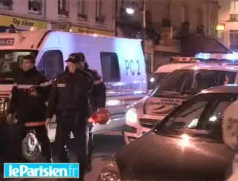 Violent incendie à Paris (XIXe)