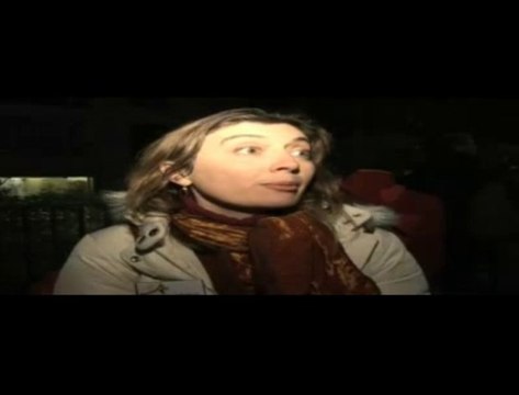 Les partisans de l'Arche de Zoé devant l'ambassade du Tchad