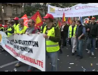 Manifestation pour la défense des régimes spéciaux