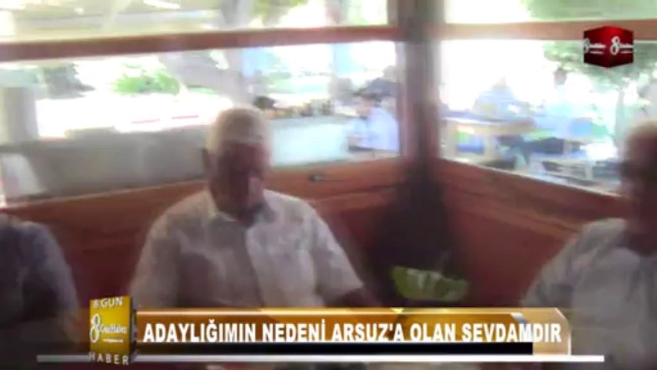 AZİZ YAZAR ADAY ADAYLIĞINI AÇIKLADI 8.GÜN HABER