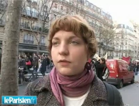 Étudiants et lycéens manifestent contre la loi Pécresse