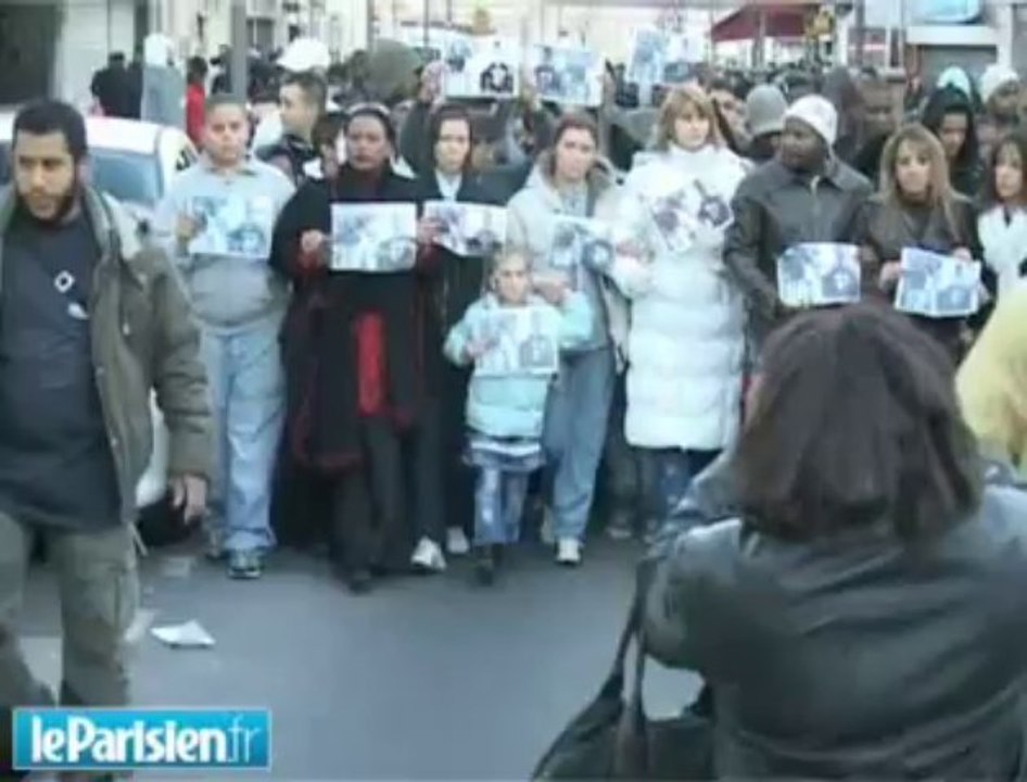 Les habitants de Villiers-le-Bel ont manifesté leur tristesse