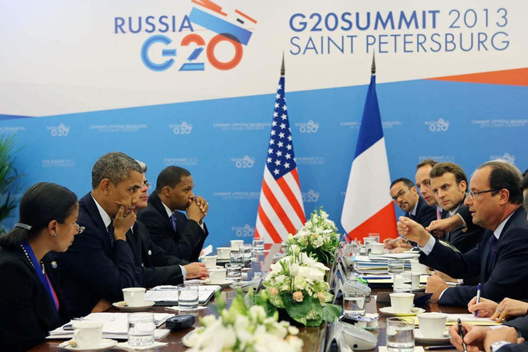 Déclarations lors de l'entretien avec M. Barack OBAMA au G20 de Saint-Pétersbourg