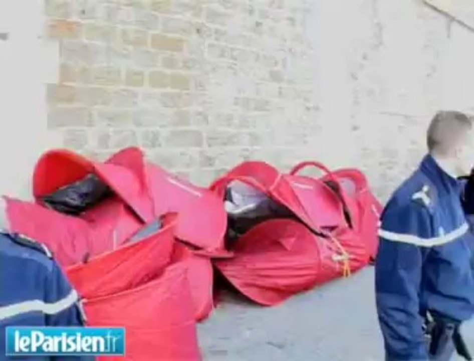 L'évacuation du campement de SDF tourne au pugilat