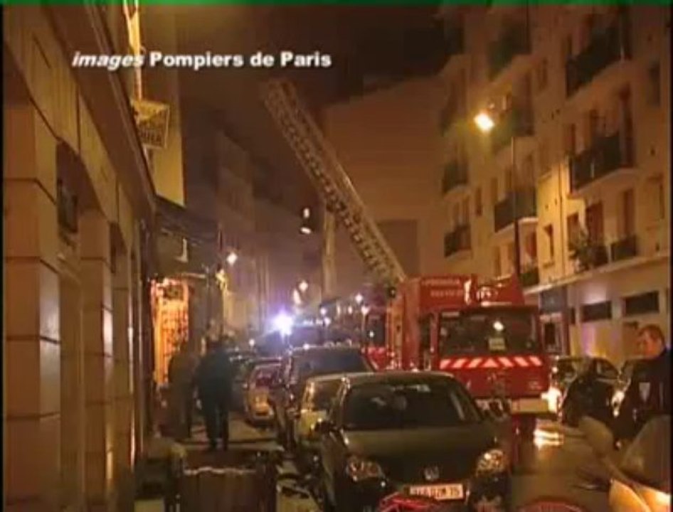L'incendie de la rue des dames a fait un mort et 10 blessés