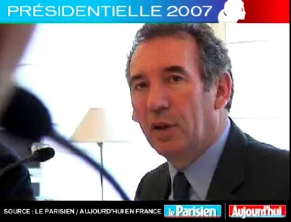Présidentielle 2007 - Bayrou face aux lecteurs du Parisien : Pourquoi je devrais voter pour vous ?