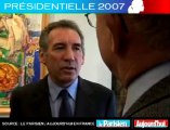 Présidentielle 2007 - Bayrou face aux lecteurs du Parisien : Son scénario du deuxième tour