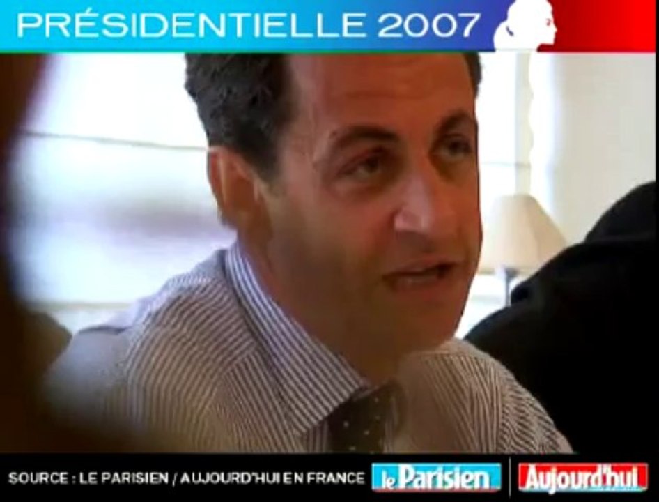Présidentielle 2007 - Sarkozy face aux lecteurs du Parisien : Si vous êtes élus, que ferez-vous à l'issue du mandat ?