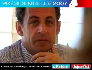 Présidentielle 2007 - Sarkozy face aux lecteurs du Parisien :  Avez_vous des regrets ?