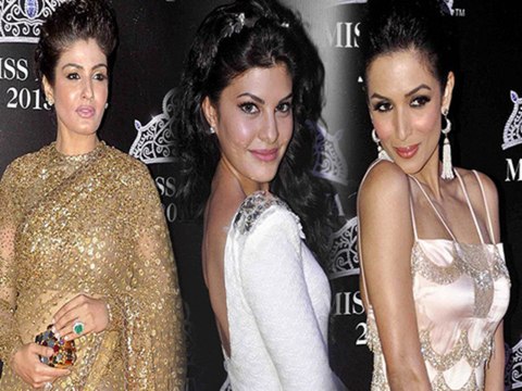 Malaika Arora Khan And Jacqueline Fernandez At Miss Diva 2013