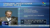 Investigarán a ex presidente  Álvaro Uribe por nexos paramilitares