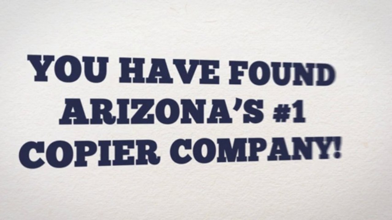 Arizona Copiers | Buy A Copier | 602-428-5885