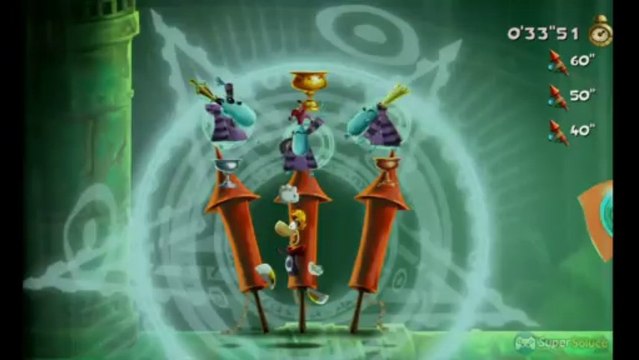 Soluce Rayman Legends : Ascenseurs sans fin - envahi