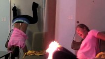 Awful Twerking Attempt Goes Down in Flames (Literally)