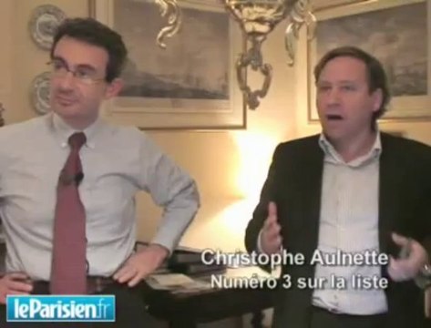 Neuilly: soirée électorale chez Fromantin