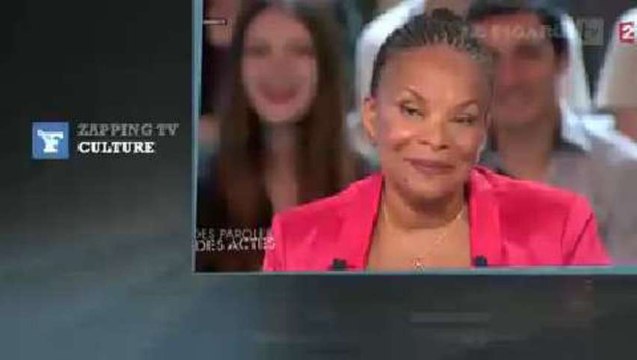 Zapping TV : Christiane Taubira et son chagrin d'amour