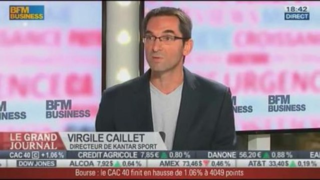 Dorothée Balsan et Virgile Caillet, dans Le Grand Journal - 06/09 3/4