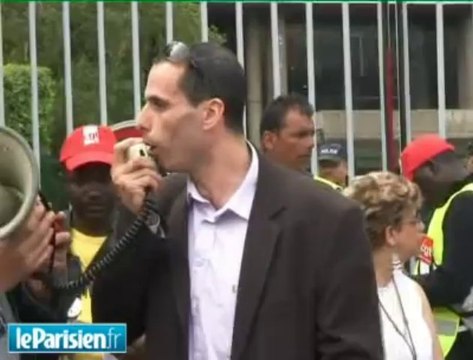 La marche des Ch'tis sans-papiers à Nanterre