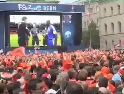 A Berne, la détresse des supporters français