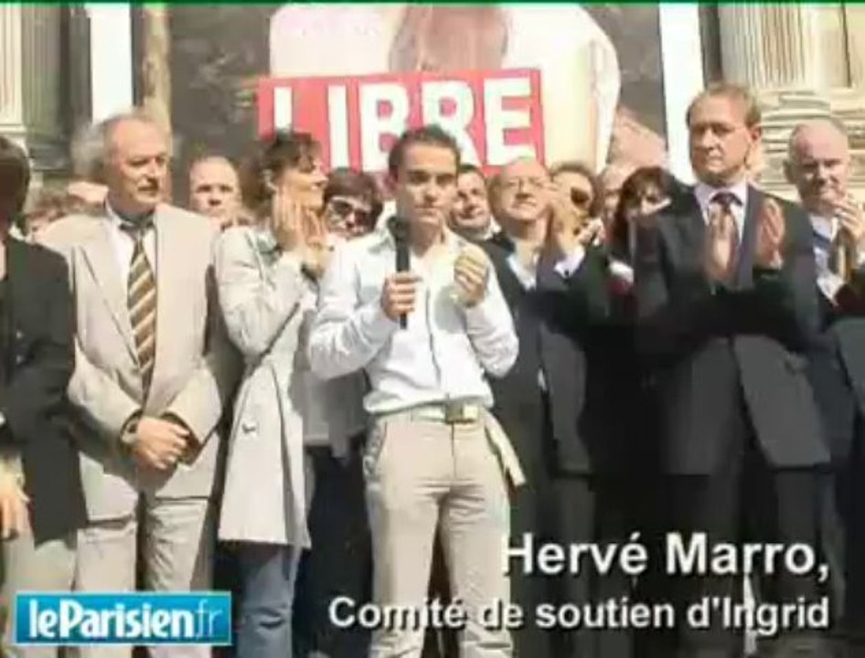 Paris célèbre la libération d'Ingrid Betancourt