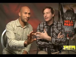 Rob Huebel and Keegan Michael Key talk "Hell Baby"