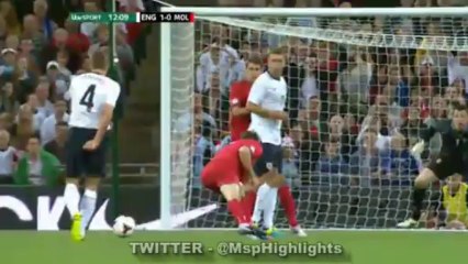 England vs Moldova 1:0 Steven Gerrard