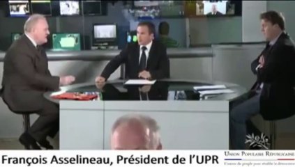 François Asselineau président de l'UPR sur la politique étrangère de la France