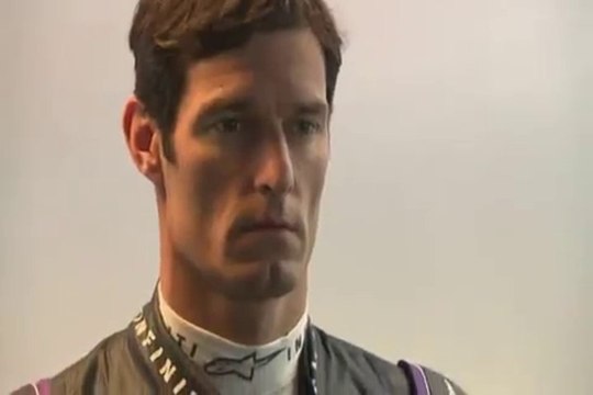 F1 2013: Red Bull Racing Mark Webber on track (Barcelona Filming Day)