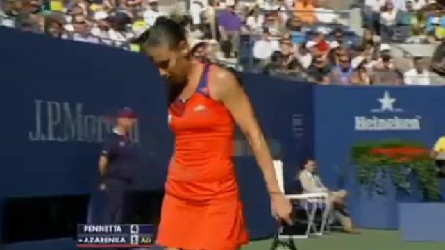 Pennetta vs Azarenka - Semifinale Us Open 2013 - Livetennis.it