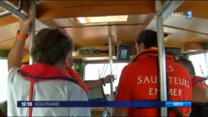 LE PRÉSIDENT DE LA SNSM REND VISITE À LA STATION DE LÈGE-CAP-FERRET