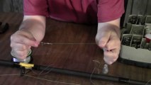 How to tie a sliding sinker rig to fish for catfish